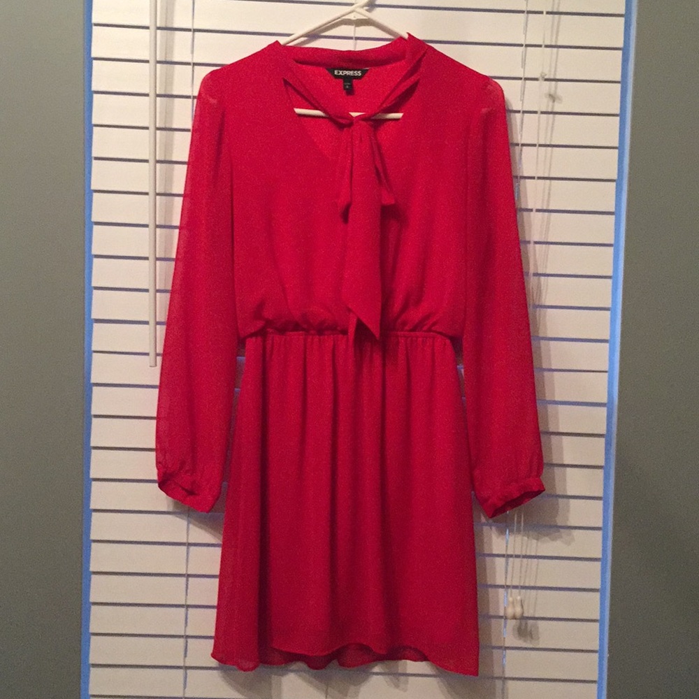 Express long sleeve dress